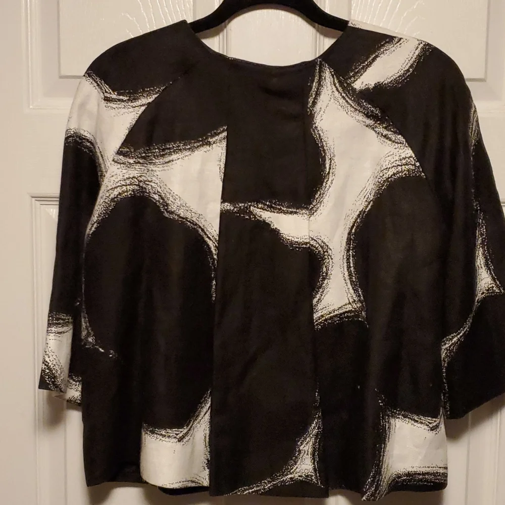 Michael Kors Linen Swing Jacket